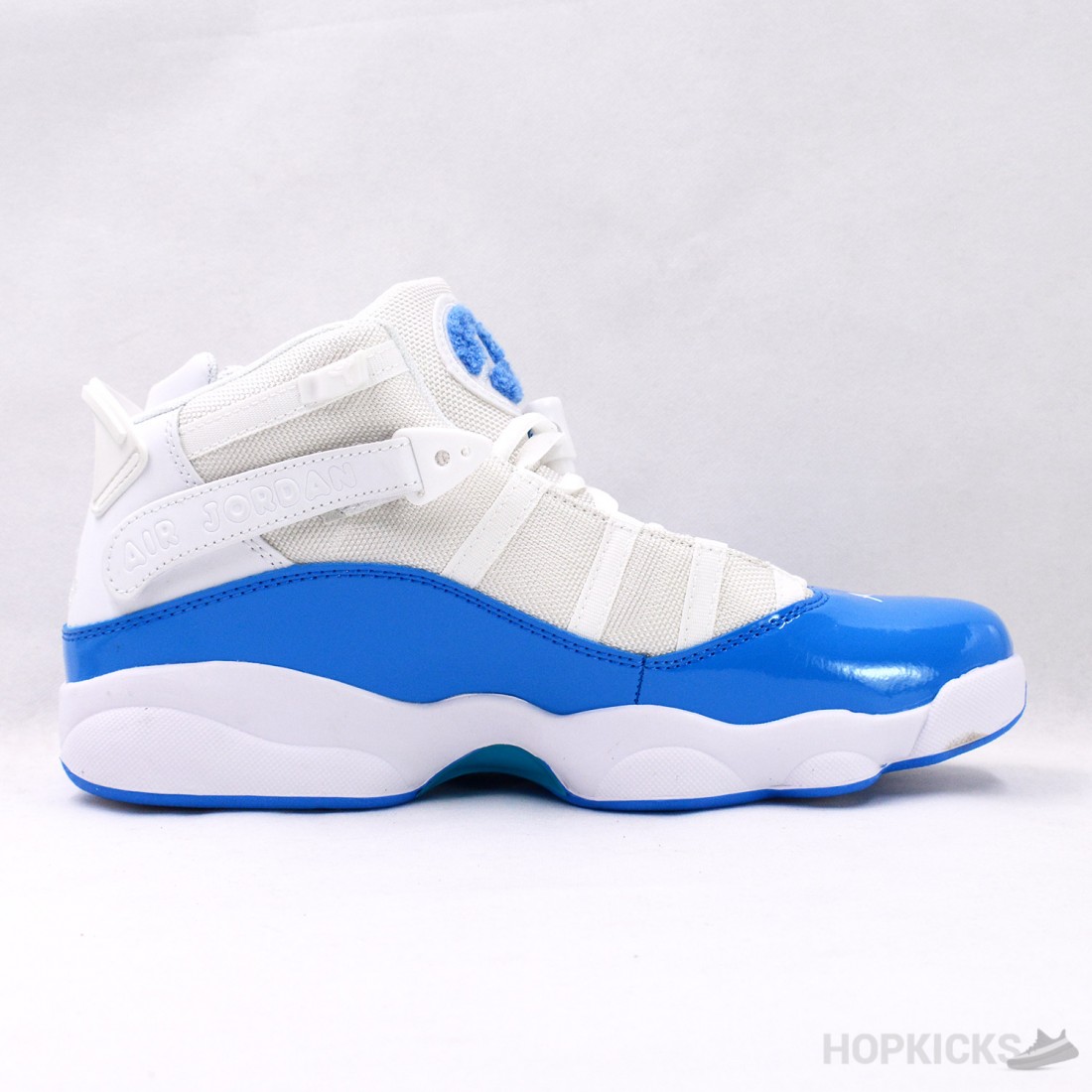 jordan 6 rings unc blue